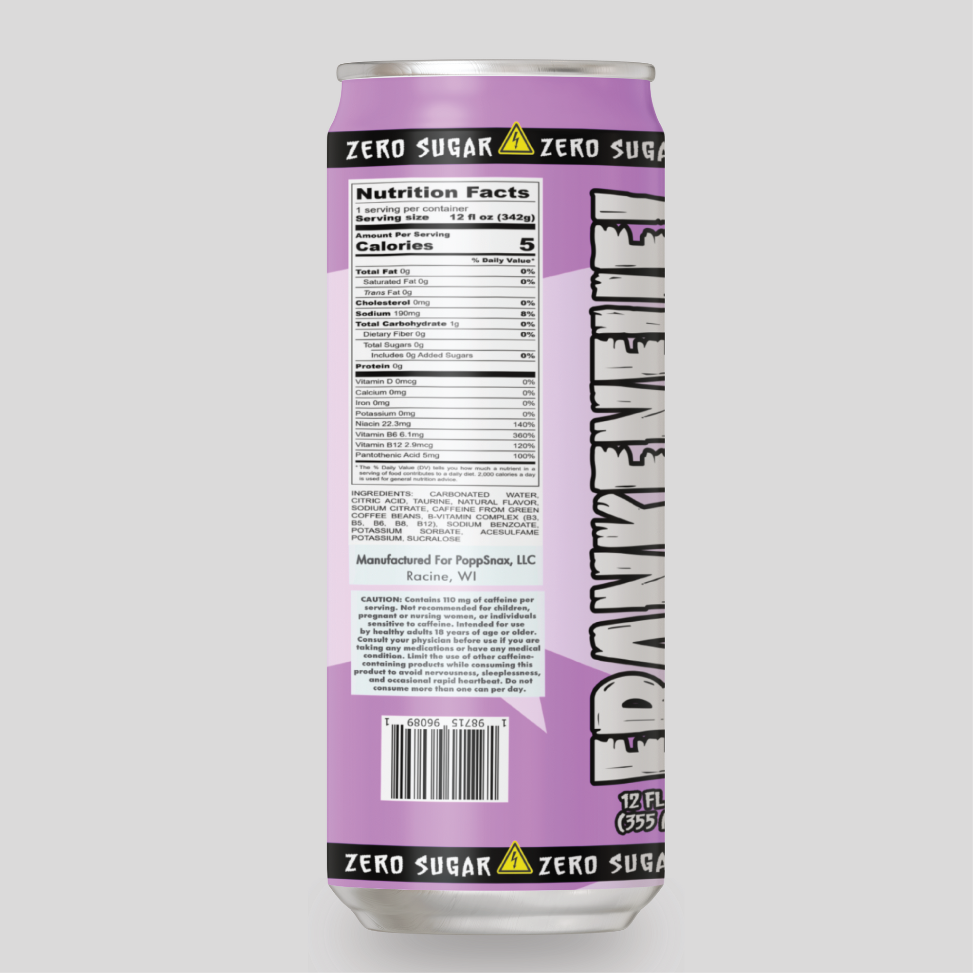 FRANKEN FLAVOR ZERO SUGAR